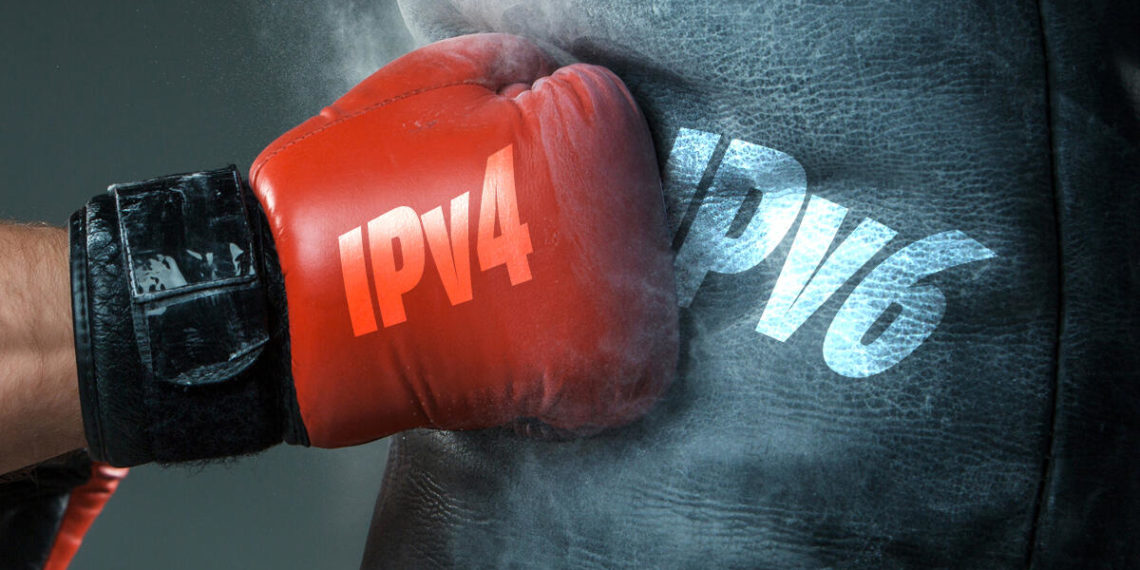 6 years on, IPv4 still dominates IPv6